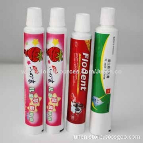 Laminated tube for toothpaste, food safety grade, customized printing and dimensions